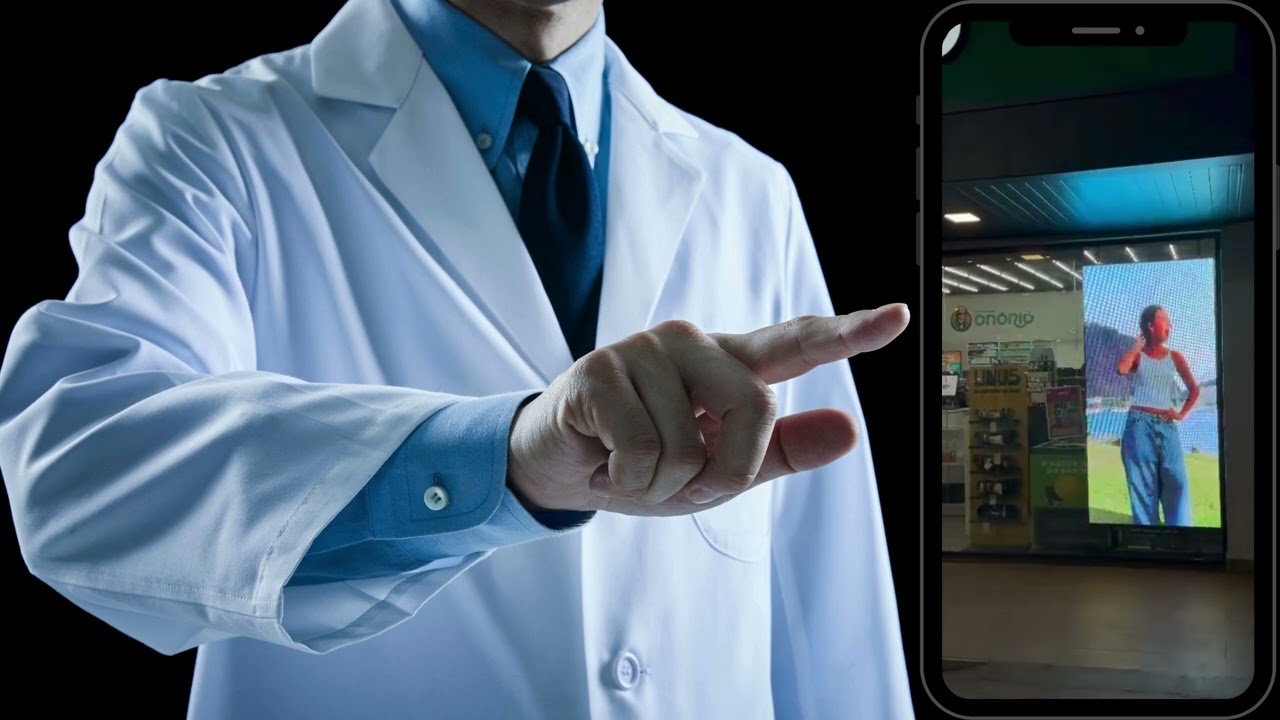 Miniatura do vídeo: Paineis de LED para Farmacias e Drogarias