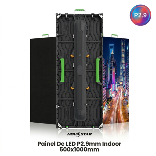 Painel de LED P2.9mm Indoor 500x1000mm