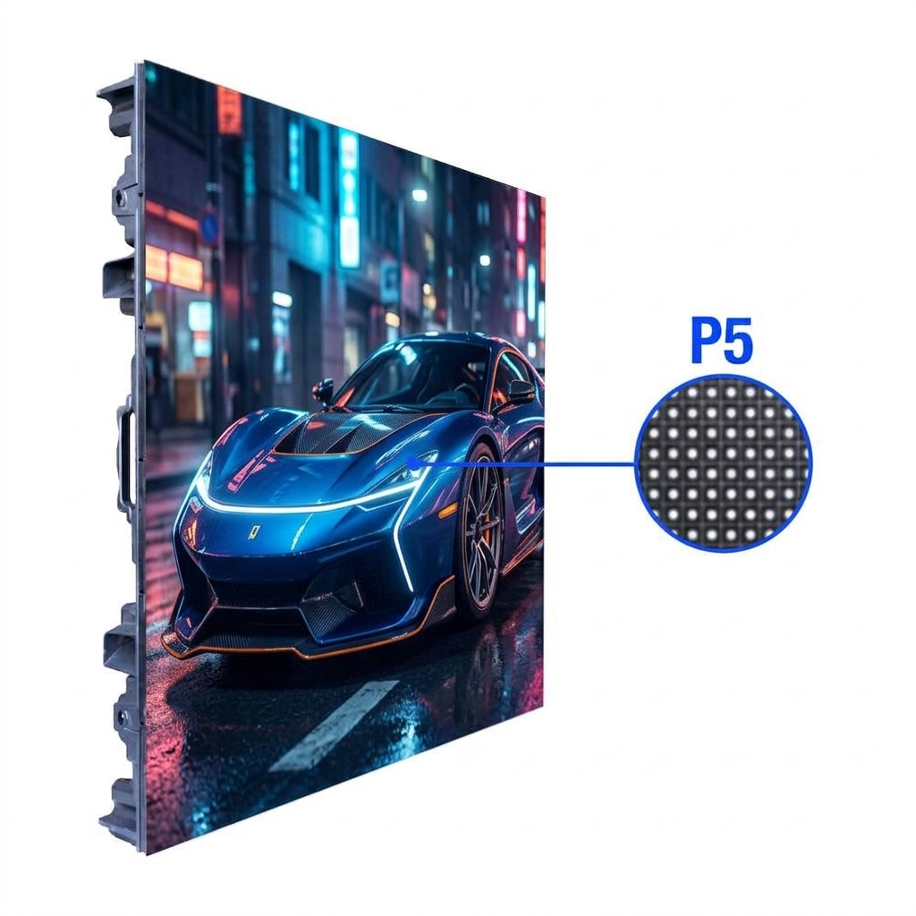 Painel de LED P5mm Outdoor 960x960mm