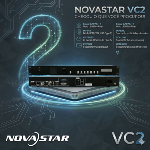 Processadora de Vídeo NovaStar All-in-One VC2